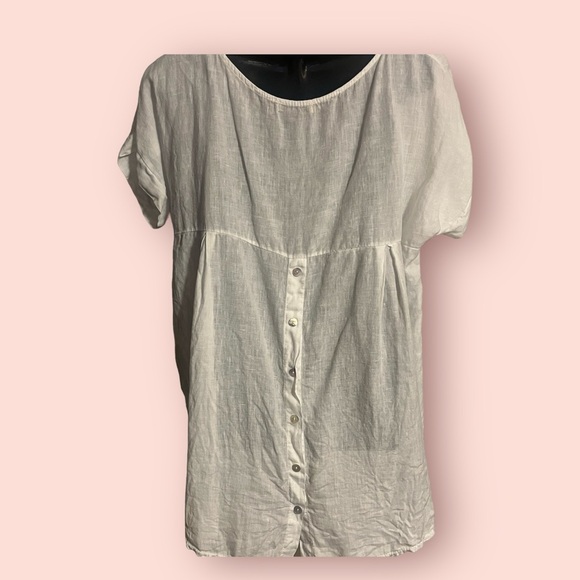 Terzo Millinnio linen blouse! - Picture 2 of 5